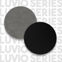 Hanah Home LV1-RL Soporte para TV con Patas de Metal Plateado y Negro